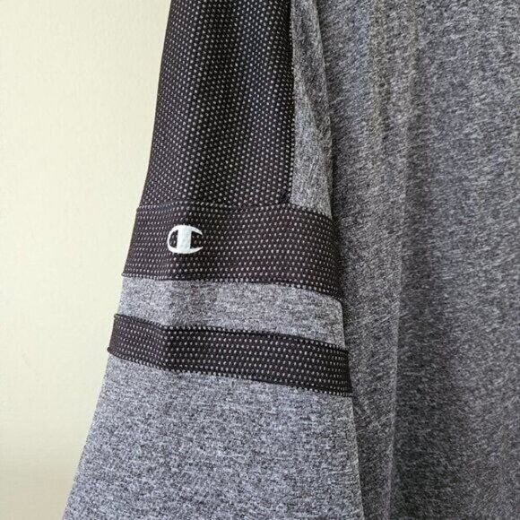 Champion Rock And Roll Hall Of Fame Sweatshirt Men XL Gray LS Lightweight Preppy - Picture 9 of 14